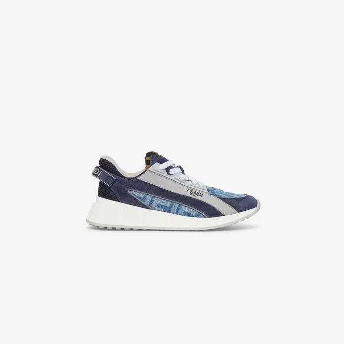 Fendi Shoes Junior Sneakers Denim Junior Sneakers 8211 Kids
