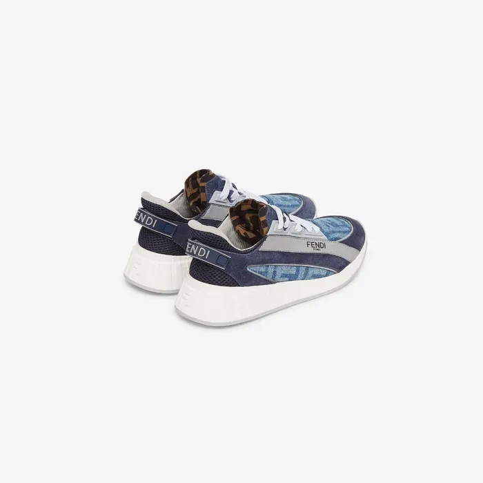 Fendi Shoes Junior Sneakers Denim Junior Sneakers 8211 Kids