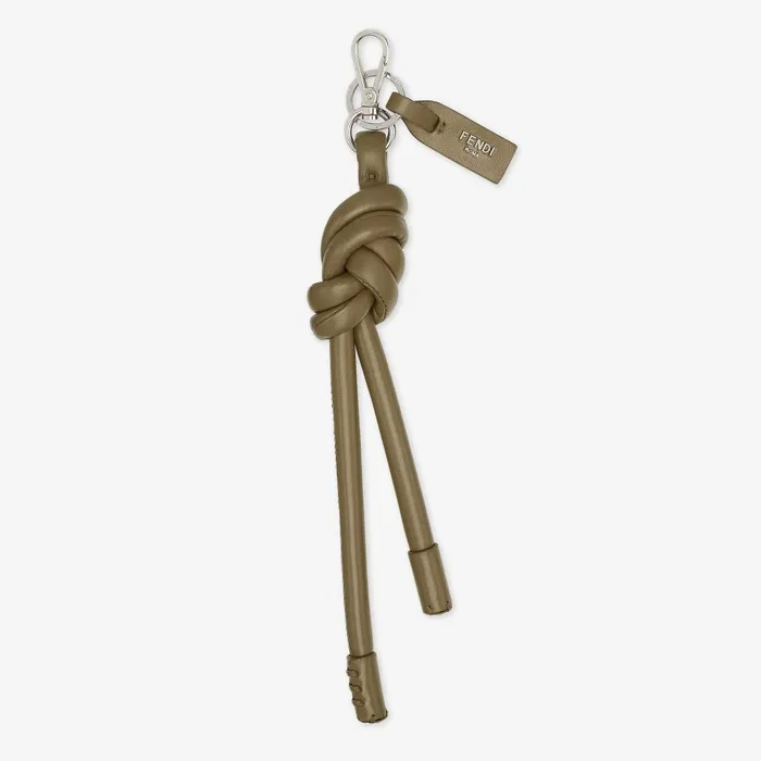 Fendi Shoulder Straps and Bag Accessories Fendi Knot Green Leather Key Case 8211 Women Fendi Shoulder Straps and Bag Accessories Fendi Knot Green Leather Key Case 8211 Women