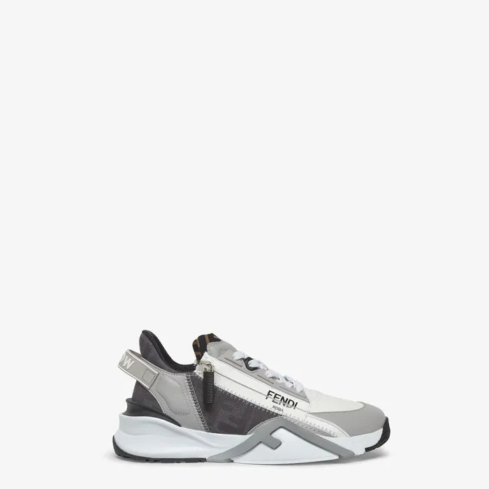 Fendi Sneakers Fendi Flow Gray Leather Lowtops 8211 Women