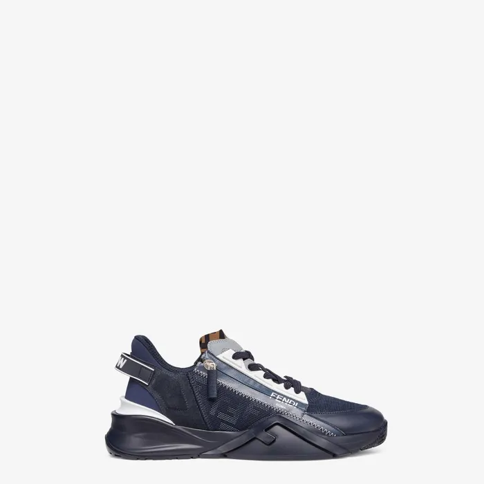 Fendi Sneakers Fendi Flow Sneakers Blue Fabric Lowtops 8211 Men