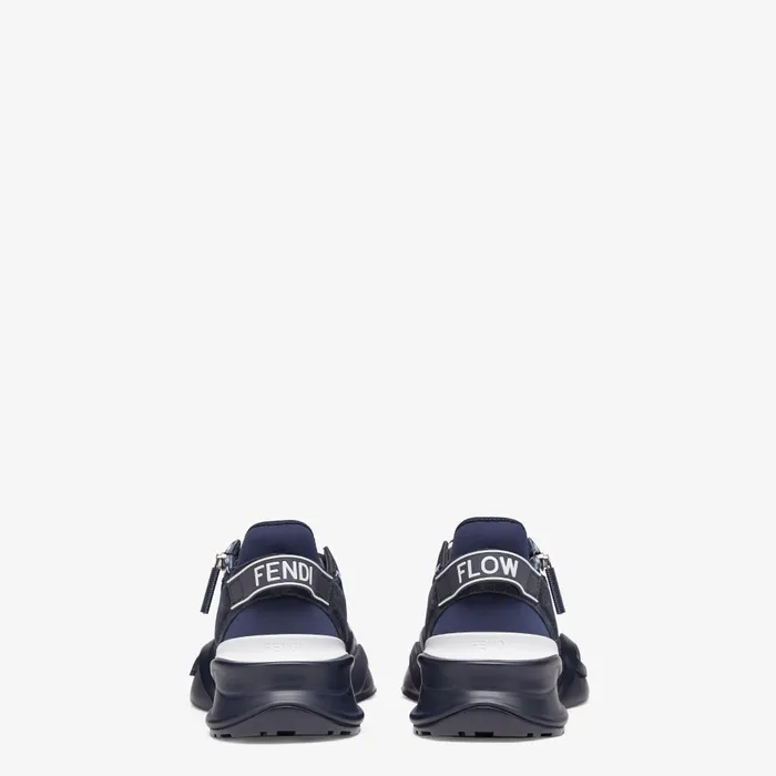 Fendi Sneakers Fendi Flow Sneakers Blue Fabric Lowtops 8211 Men
