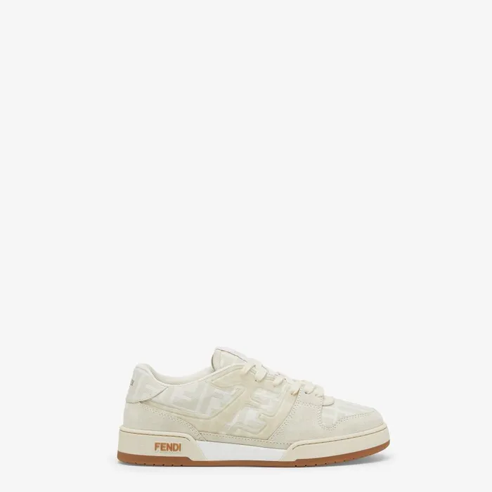 Fendi Sneakers Fendi Match Canvas Lowtops With White Suede 8211 Women