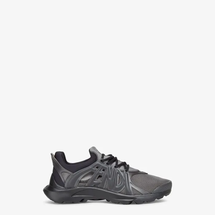 Fendi Sneakers Fendi Tag Sneakers Black Technical Mesh Running Sneakers 8211 Men