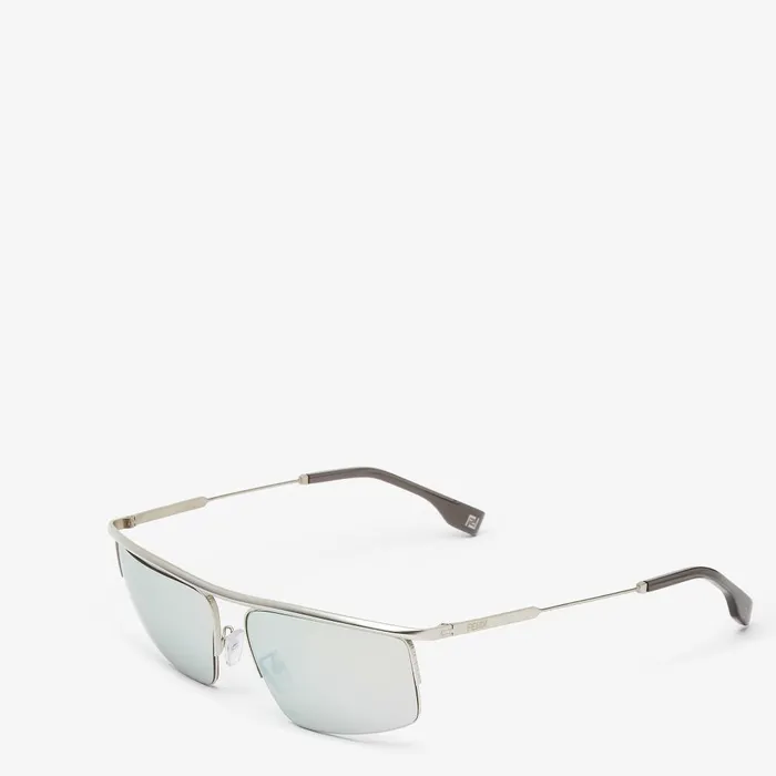 Fendi Sunglasses Fendi Travel Palladiumcolored Metal Sunglasses 8211 Men