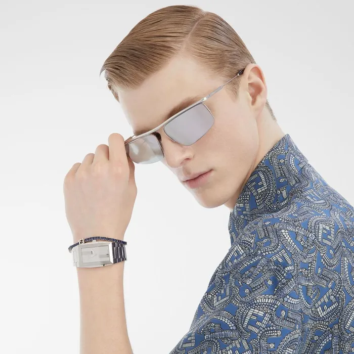 Fendi Sunglasses Fendi Travel Palladiumcolored Metal Sunglasses 8211 Men