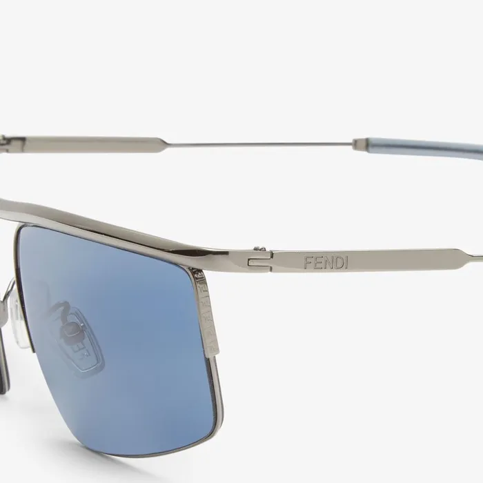 Fendi Sunglasses Fendi Travel Rutheniumcolored Metal Sunglasses 8211 Men