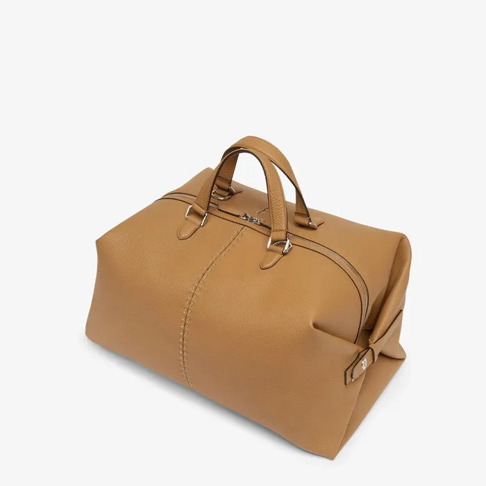 Fendi Travel Selleria Fendi Siesta Large Beige Selleria Bag With 568 Handsewn Stitches 8211 Men