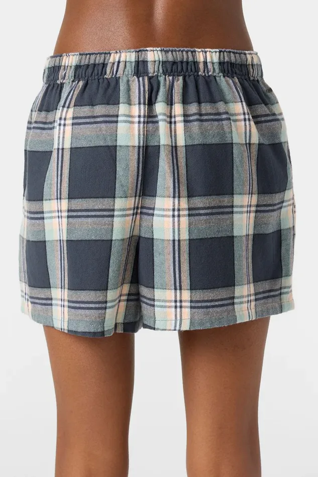 FIRESIDE FLANNEL BOXER SHORTS Women O039NEILL Collections