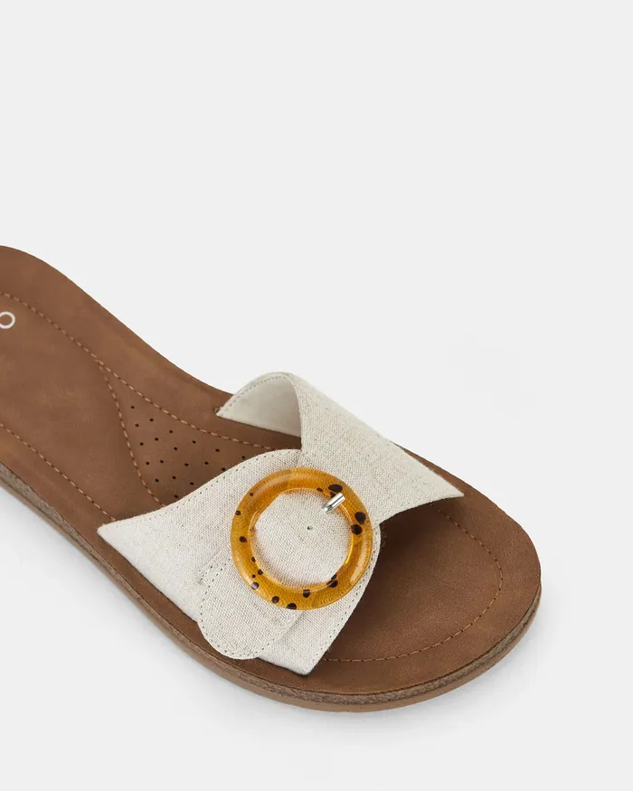 Flat Sandals NOVO Shoes Women RAELEIGH LINEN Sandals