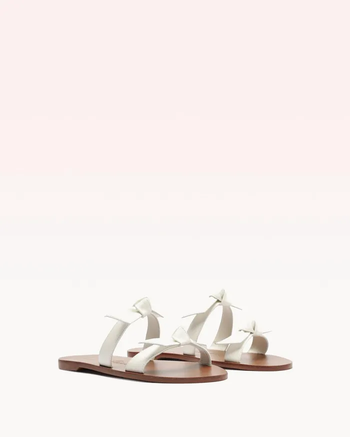 Flats Women Alexandre Birman Clarita Holiday Peace White
