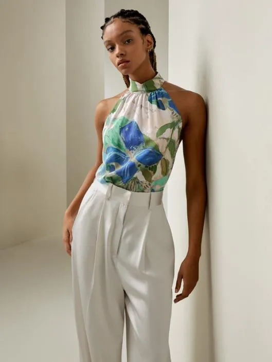 Floral Silk Blouse Elegant And Luxurious Tops For Women Women Lilysilk Tops