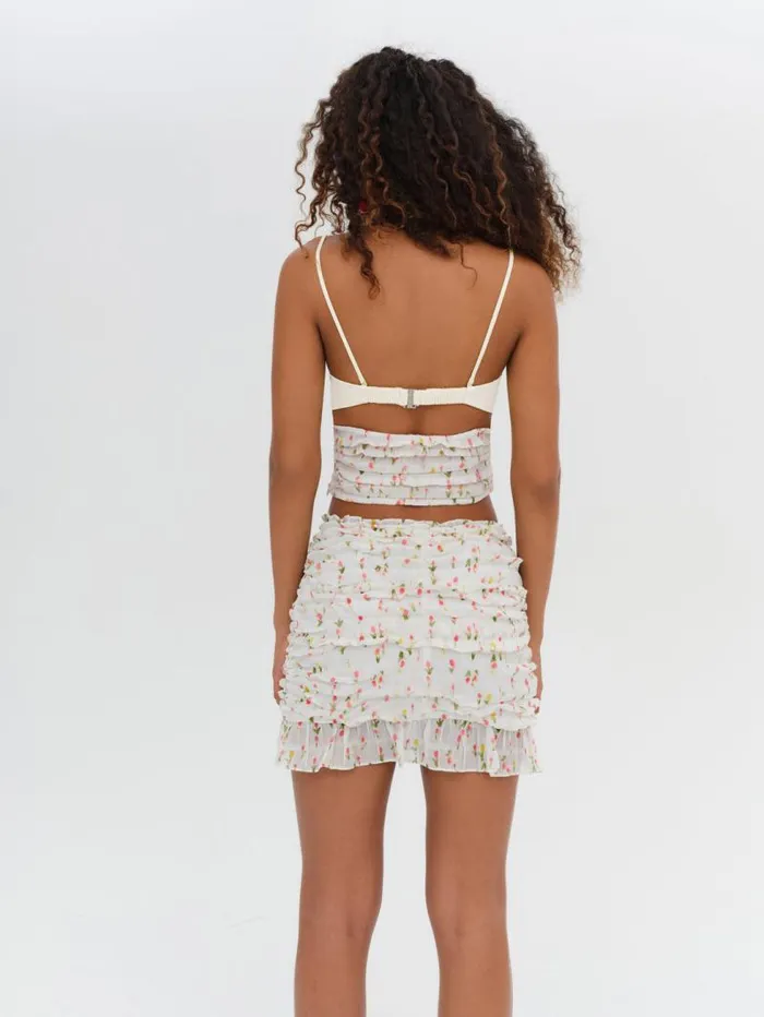 For Love and Lemons Bottoms Elodie Mini Skirt Multi 8211 Women For Love and Lemons Bottoms Elodie Mini Skirt Multi 8211 Women