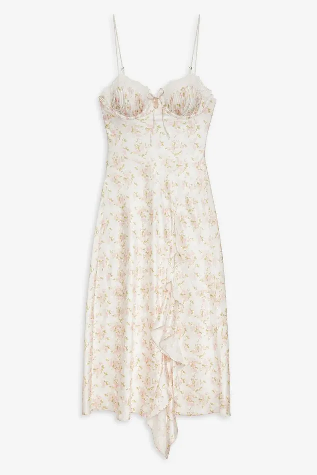 For Love and Lemons Dresses Chania Midi Dress White 8211 Women For Love and Lemons Dresses Chania Midi Dress White 8211 Women
