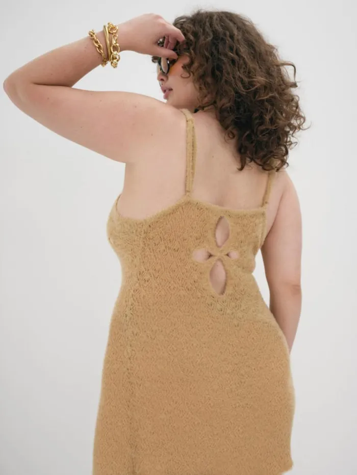 For Love and Lemons Dresses Mirabel Mini Dress Beige 8211 Women For Love and Lemons Dresses Mirabel Mini Dress Beige 8211 Women