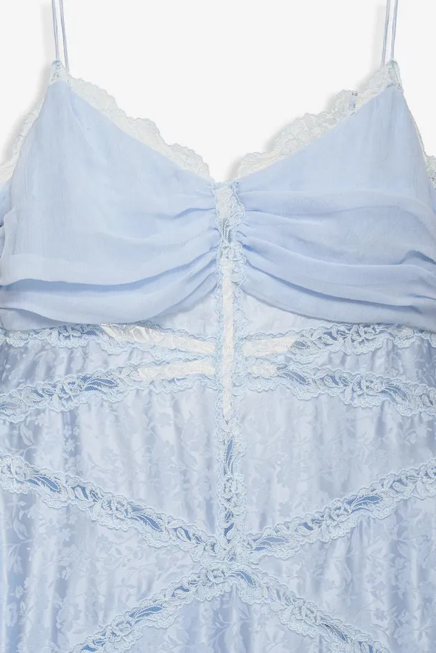 For Love and Lemons Dresses Rita Lace Gown Blue 8211 Women For Love and Lemons Dresses Rita Lace Gown Blue 8211 Women