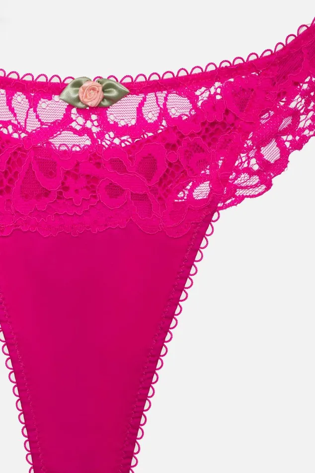 For Love and Lemons Lingerie Butterfly Lace Thong Panty Pink 8211 Women For Love and Lemons Lingerie Butterfly Lace Thong Panty Pink 8211 Women
