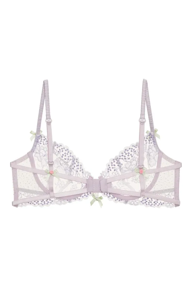 For Love and Lemons Lingerie Margaux Underwire Bra Purple 8211 Women For Love and Lemons Lingerie Margaux Underwire Bra Purple 8211 Women