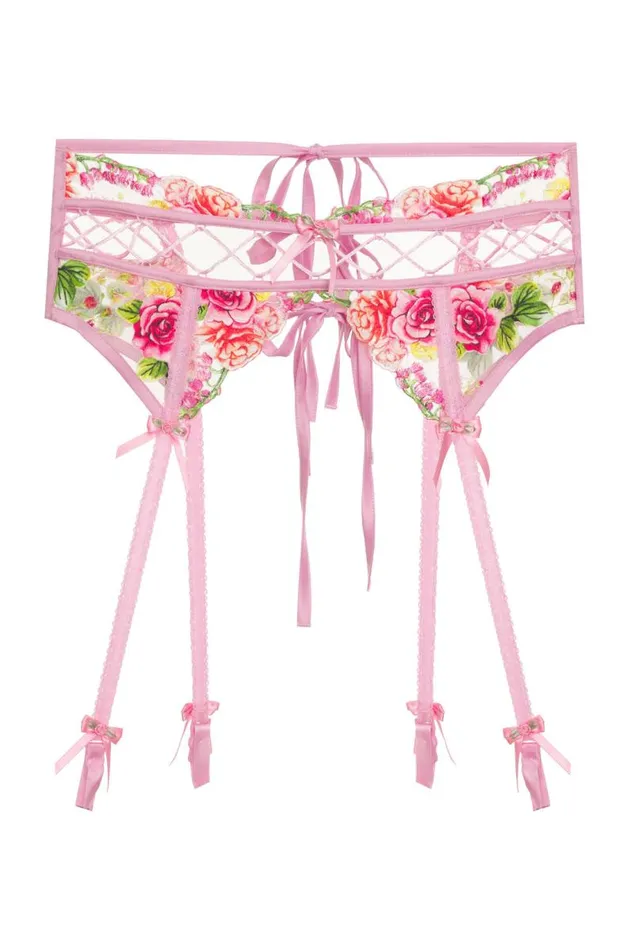 For Love and Lemons Lingerie Sabrina Garter Belt Pink 8211 Women For Love and Lemons Lingerie Sabrina Garter Belt Pink 8211 Women