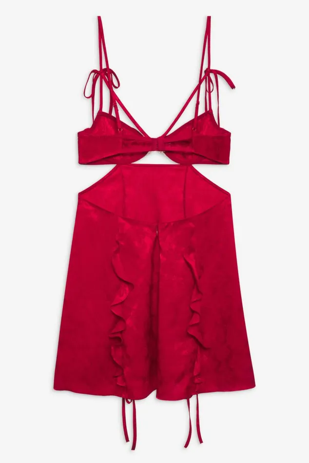 For Love and Lemons Lingerie Velma Slip Dress Red 8211 Women For Love and Lemons Lingerie Velma Slip Dress Red 8211 Women