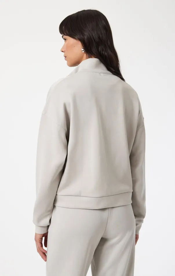 Full Zip Jacket In Gray Violet Women Mavi Jeans Loungewear Full Zip Jacket In Gray Violet Women Mavi Jeans Loungewear