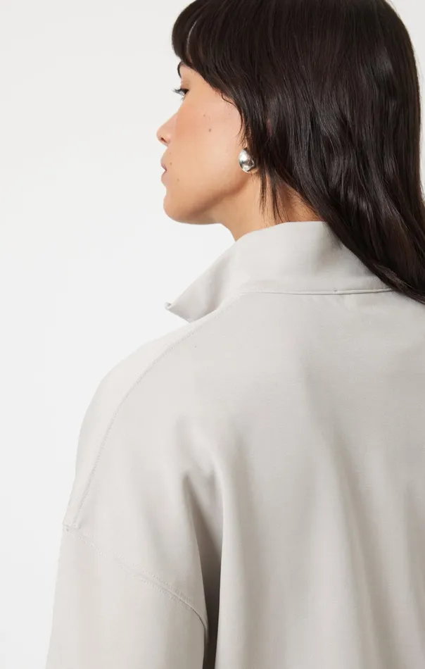 Full Zip Jacket In Gray Violet Women Mavi Jeans Loungewear Full Zip Jacket In Gray Violet Women Mavi Jeans Loungewear