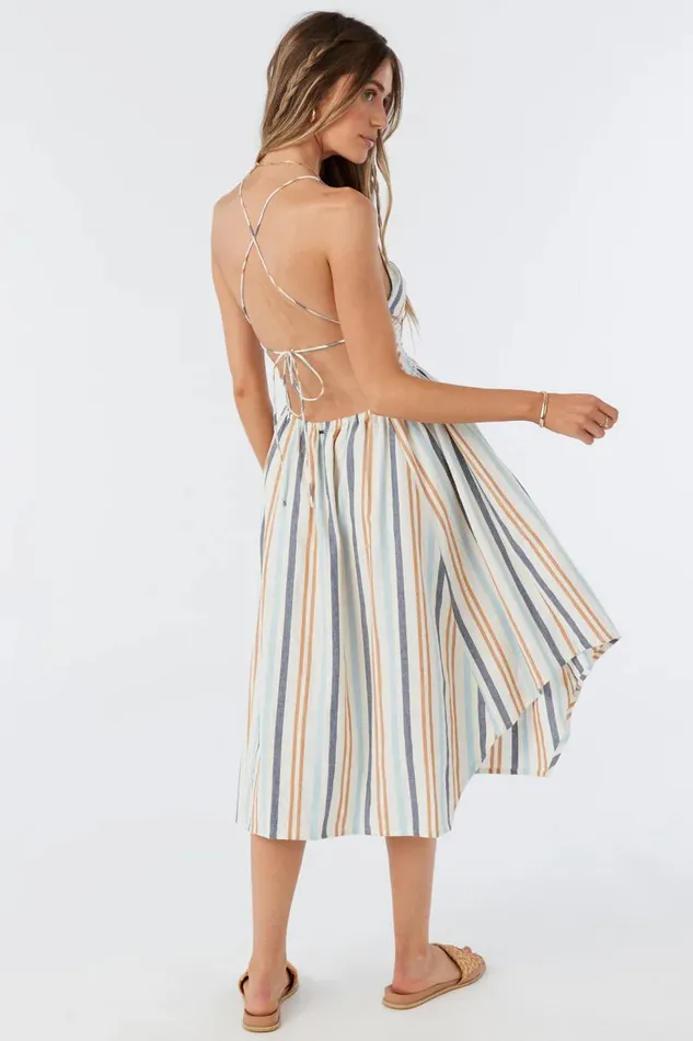GERRI STRIPE COVERUP DRESS Women O039NEILL Sale