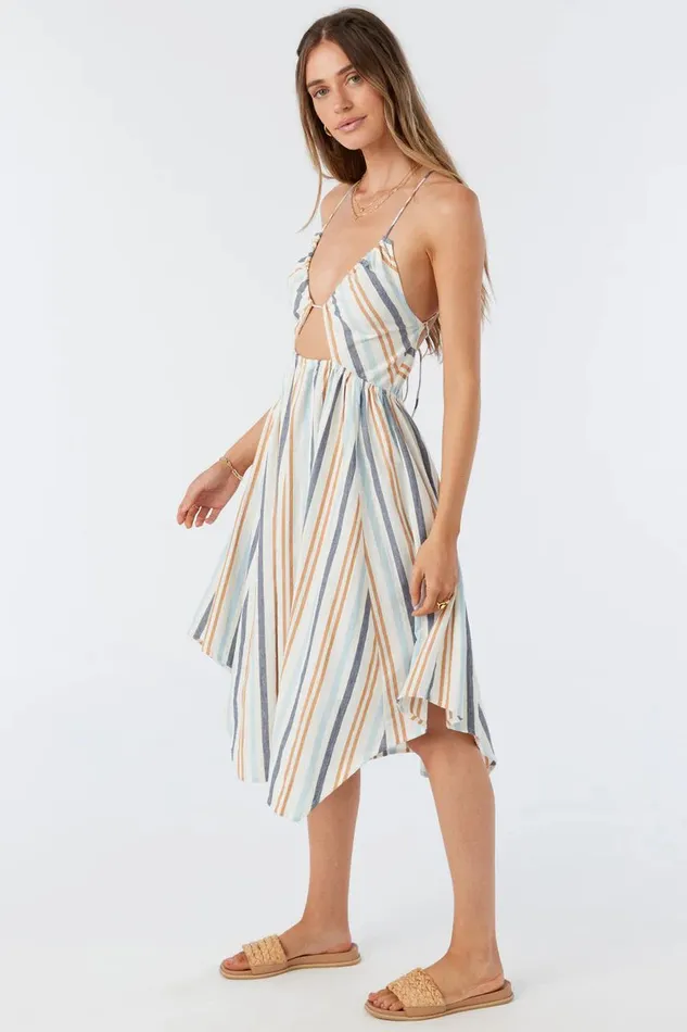 GERRI STRIPE COVERUP DRESS Women O039NEILL Sale