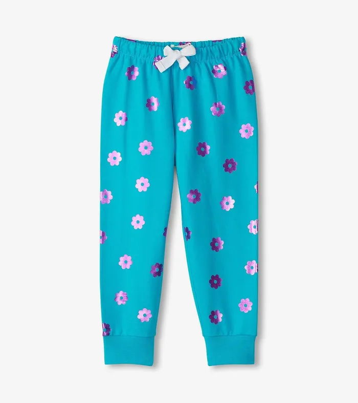 Girls Blossom Cuffed Track Pants Hatley