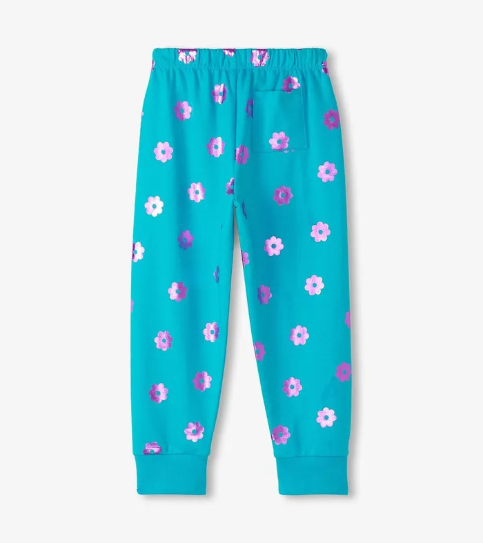 Girls Blossom Cuffed Track Pants Hatley