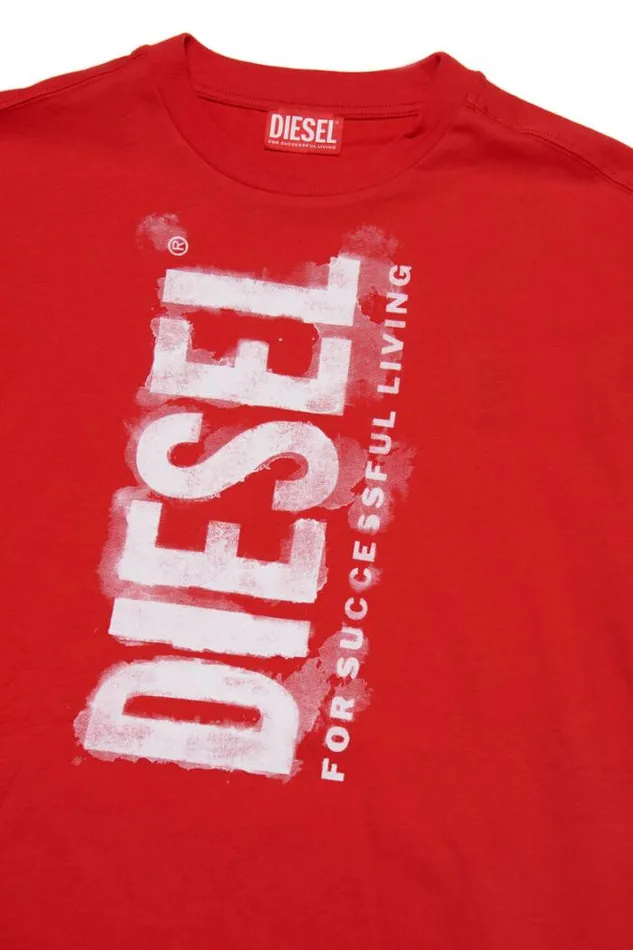 Girls Dextry Red Diesel ReadyToWear Girls Dextry Red Diesel ReadyToWear