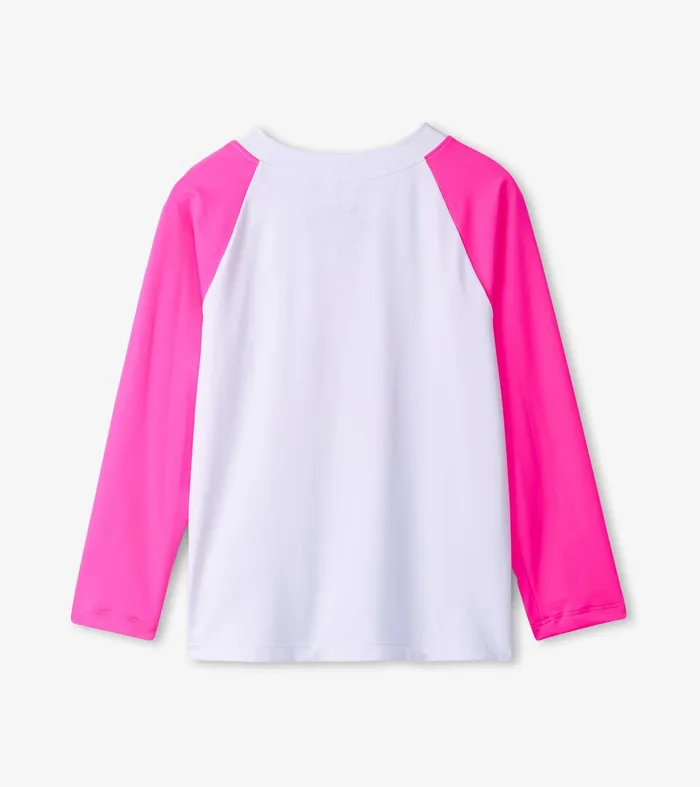Girls Sunshine Long Sleeve Rashguard Hatley
