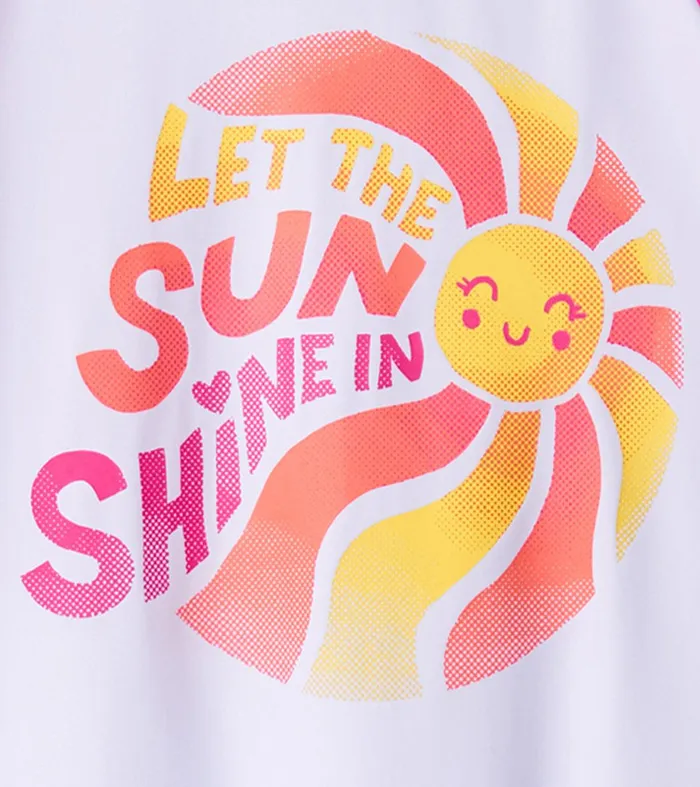 Girls Sunshine Long Sleeve Rashguard Hatley