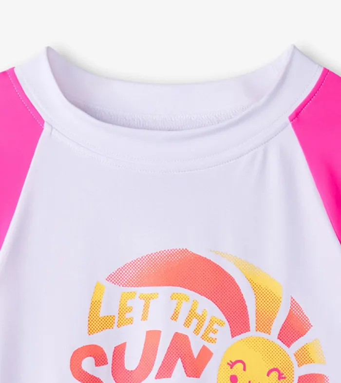 Girls Sunshine Long Sleeve Rashguard Hatley