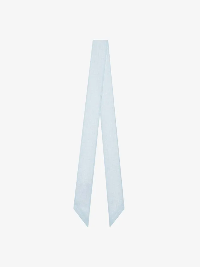 Givenchy 4G Bandeau In Silk Frost Women Scarves