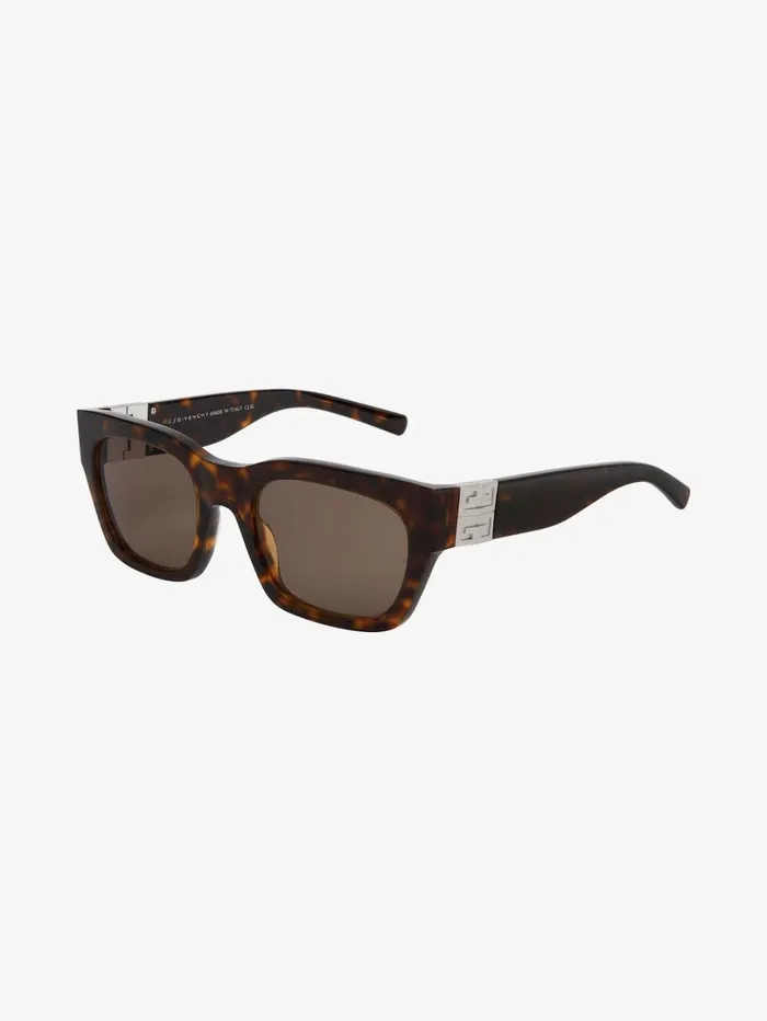 Givenchy 4G Unisex Sunglasses In Acetate Dark Havanna WomenMen Sunglasses