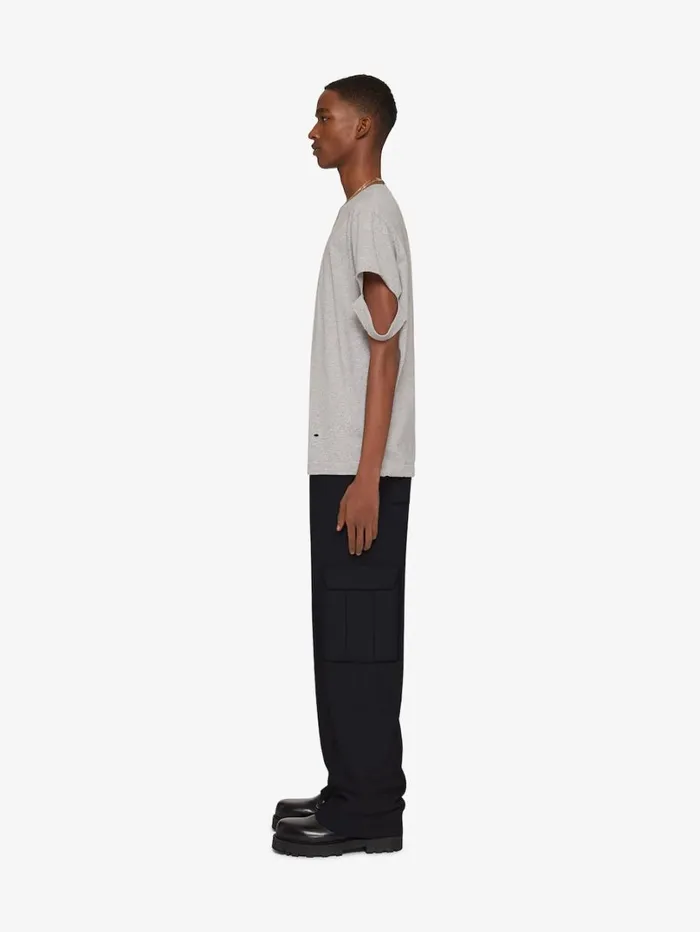 Givenchy Cargo Pants In Jersey Black Men Pants and Shorts