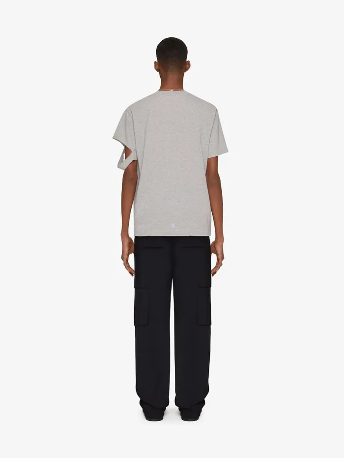 Givenchy Cargo Pants In Jersey Black Men Pants and Shorts