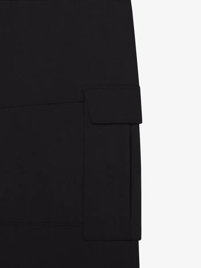 Givenchy Cargo Pants In Jersey Black Men Pants and Shorts