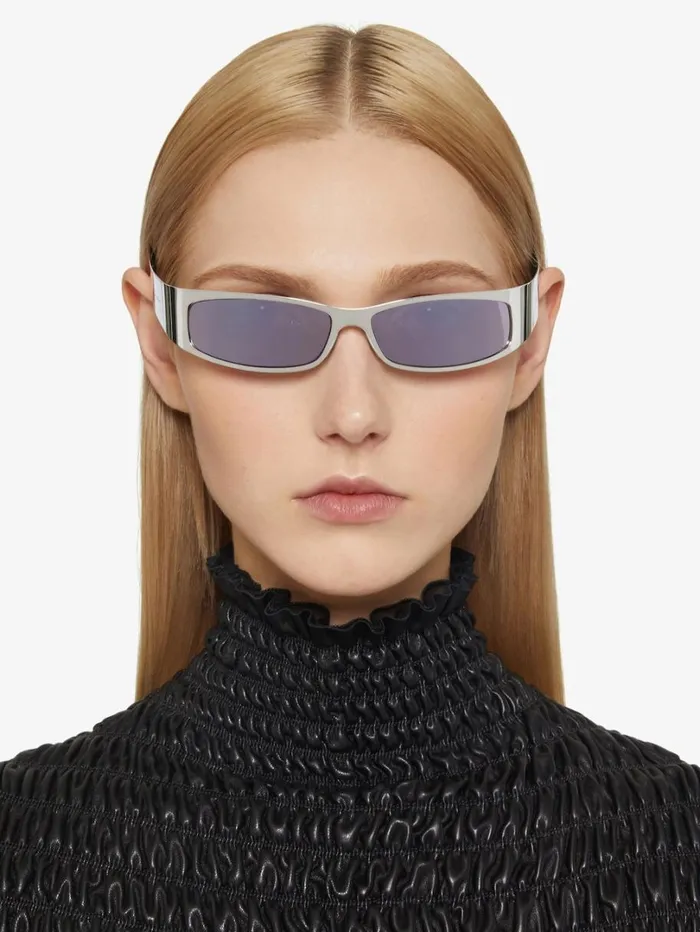 Givenchy G Scape Sunglasses In Metal Silvery Women Sunglasses Givenchy G Scape Sunglasses In Metal Silvery Women Sunglasses
