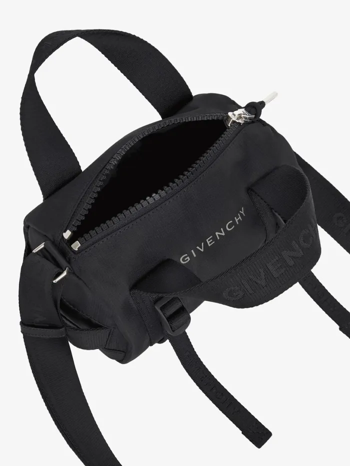 Givenchy GTrek Roller Bag In Nylon Black Men Crossbody Bags Givenchy GTrek Roller Bag In Nylon Black Men Crossbody Bags