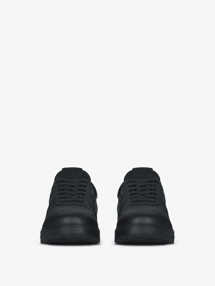 Givenchy G4 Sneakers In Leather Black Men Sneakers
