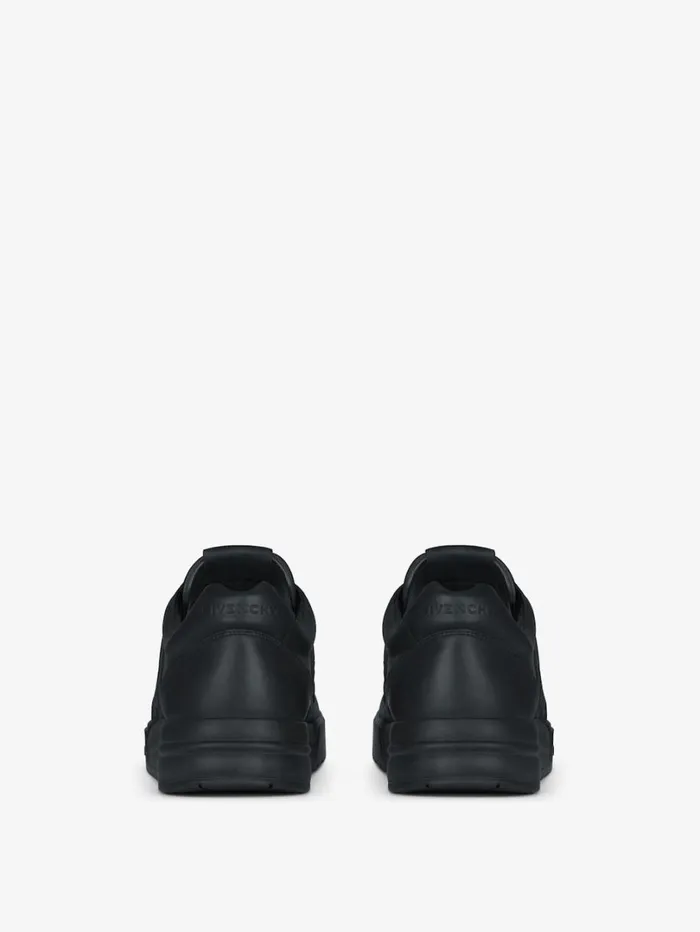 Givenchy G4 Sneakers In Leather Black Men Sneakers