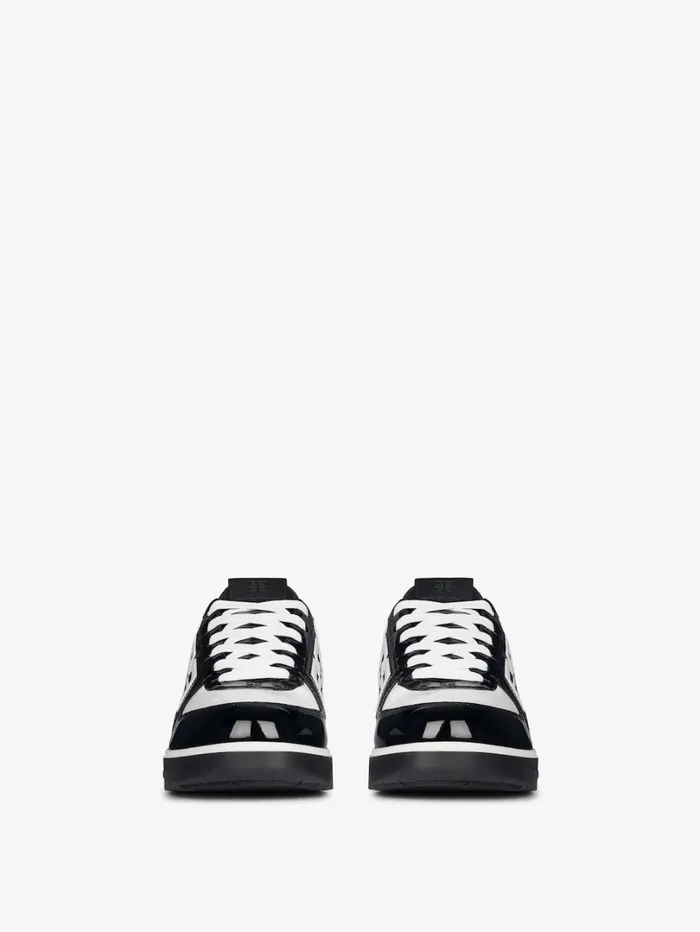 Givenchy G4 Sneakers In Patent Leather Blackwhite Women Sneakers Givenchy G4 Sneakers In Patent Leather Blackwhite Women Sneakers