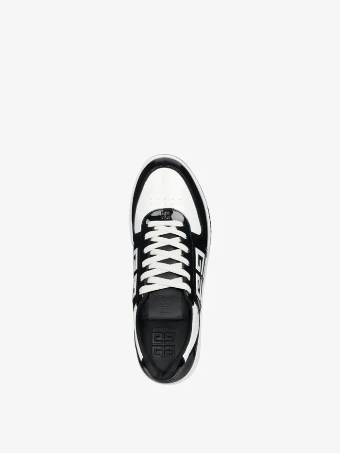 Givenchy G4 Sneakers In Patent Leather Blackwhite Women Sneakers Givenchy G4 Sneakers In Patent Leather Blackwhite Women Sneakers