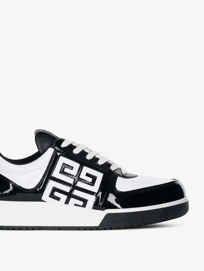 Givenchy G4 Sneakers In Patent Leather Blackwhite Women Sneakers Givenchy G4 Sneakers In Patent Leather Blackwhite Women Sneakers
