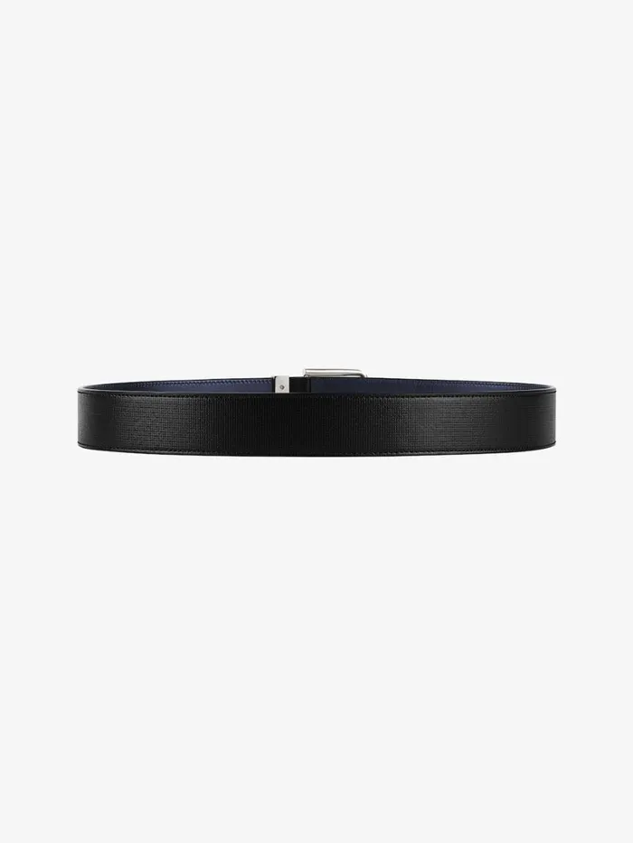 Givenchy Gentleman Belt In 4G Classic Leather Blacknavy WomenMen Belts Givenchy Gentleman Belt In 4G Classic Leather Blacknavy WomenMen Belts