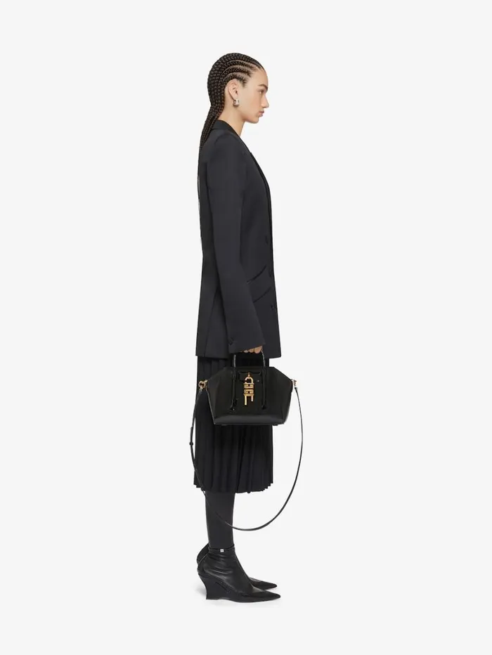 Givenchy Jacket In Wool And Mohair With Satin Collar Black Women Coats and Jackets