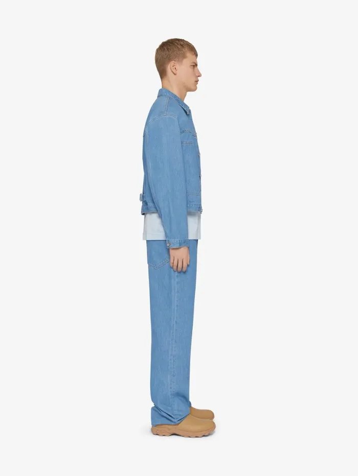 Givenchy Jeans In Denim Light Blue Men Pants and Shorts Givenchy Jeans In Denim Light Blue Men Pants and Shorts
