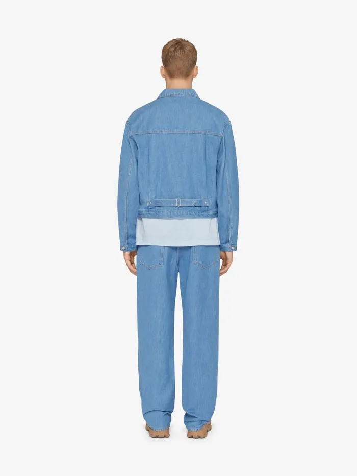 Givenchy Jeans In Denim Light Blue Men Pants and Shorts Givenchy Jeans In Denim Light Blue Men Pants and Shorts